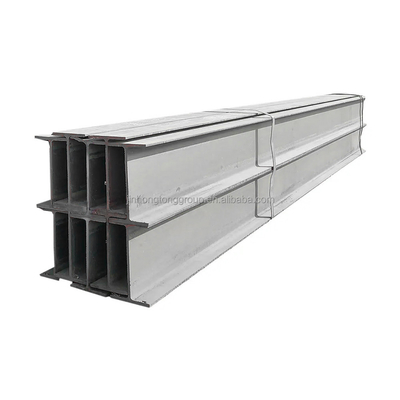ISO ASTM 인증 Q235/Q345/ST37-2/ST52를 가진 열 열로 굴린 강철 H 빔 플랜지 너비 50-400mm