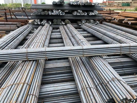AISI 4140/4130/1020/1045 산업 가공 재료용 탄소 강철 둥근 막대기 5.5 250mm 지름의 합금 강철 막대기