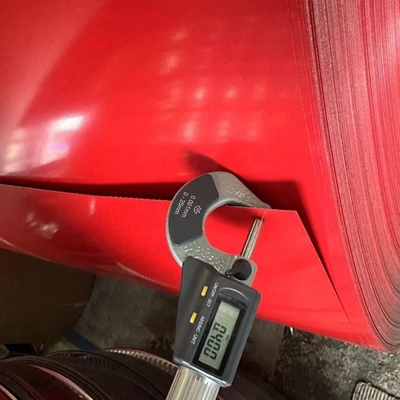 맞춤형 Z40-z275 색상 선화 된 진료 철강 코일 PPGI 색상 진료 된 코일 건축 산업용