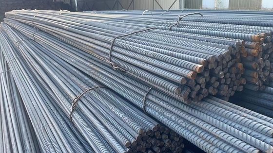 직선 막대 HRB400/500 ASTM A615 BS4449 고층 상용 건물용 탄소 강철 레버