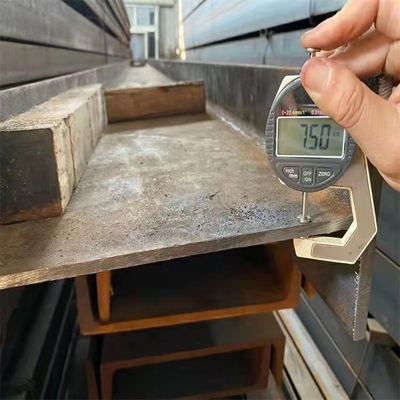 표준 ASTM A36 H 빔 플랜지 두께 4.5-70 Q235/Q345/ST37-2/ST52/Q420/Q460/S235JR/S275JR/S355JR 건설용