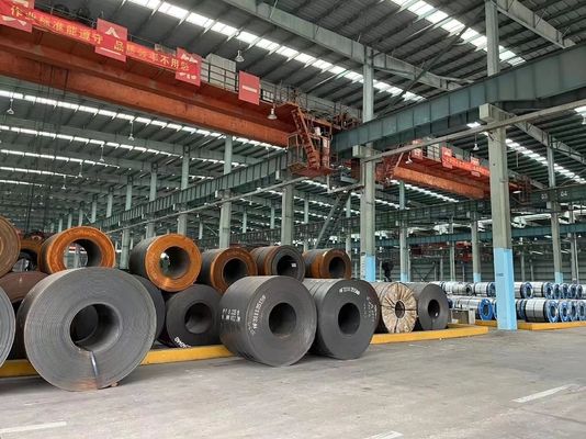 비연금 Astm A36 A53 Q195 S235jr Q235 Q345 2mm 4mm 6mm 10mm 스킨 패스 블랙 롤 핫 롤 경미 Ms 탄소 스틸 코일