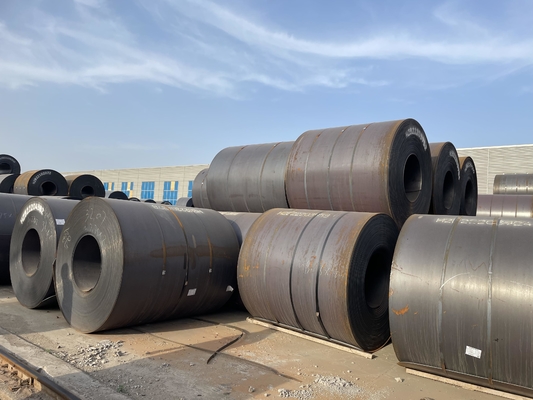 두께 0.35-200mm 스킨 패스 네 Astm A36 A53 Q195 S235jr Q235 Q345 2mm 4mm 6mm 10mm 금속 철 블랙 롤 핫 롤 경미 Ms 탄소 스틸 코일