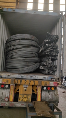 콘크리트 건물 구조 Q235/Q345/SS400/ST37-2/ST52/Q420/Q460/S235JR/S275JR/S355JR용 뜨거운 열로 롤드 된 철강 레버 6-32mm