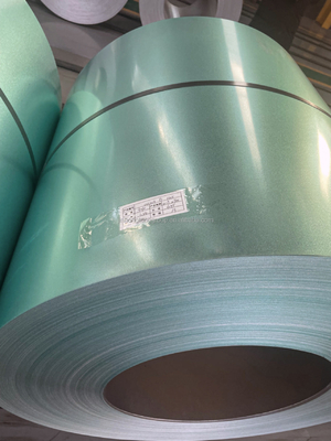 PE PVDF Galvalume 진크 컬러 코팅 시트 Ppgl 은 코일 사전 페인트 건축 및 인증서 ISO9001을위한 젤리 코일