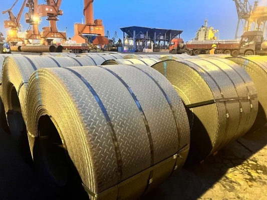 공장 직판 탄소 강철 코일 평면 Astm A572 등급 50판 쿼크 탄소 강철 엽 코일 탄소 강철 코일
