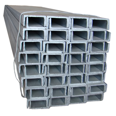 U 모양의 강철 통로  galvanized ASTM A36 핫 디프  Galvanized 구조 강철 U 모양의 통로