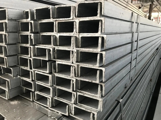 U 모양의 강철 통로  galvanized ASTM A36 핫 디프  Galvanized 구조 강철 U 모양의 통로
