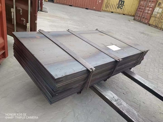 고품질 ASTM A36 SS400 Q235 Q345 Q355 건물 건설용 고온 굴착 탄소 철강 장판