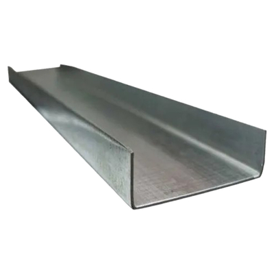 뜨거운 판매 Q235 Q345 SS400 재료 0.8mm-3.0 mm u 빔 크기 c 빔 금속 스틸 u 모양 및 c 모양 탄소 스틸 채널