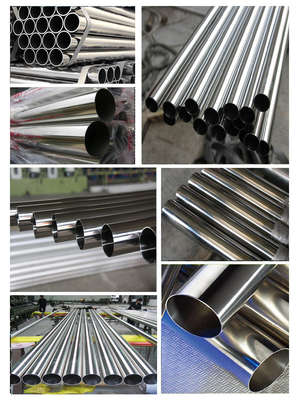 고품질 저렴한 가격 듀플렉스 스테인레스 스틸 파이프 2 인치 2mm 두께 Ss 202 304/304L/316/316L 원형 스테인레스 스틸 파이프 12mm