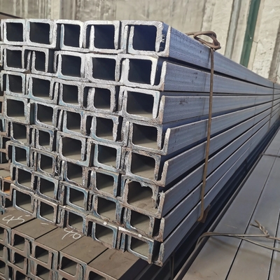 고품질의 Q235 Q345 SS400 재료 0.8mm-3.0mm 두께의 U 채널 탄소 강철