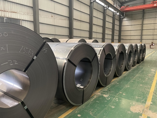 핫 롤링 Q195 Q235 Q355 A36 Grade50 S235jr 1.1mm ~ 12mm 부드러운 Hrc Ms 검은 탄소 강철 코일