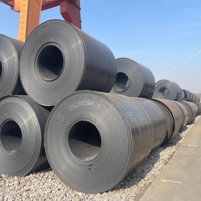 공장 가격 Astm A36 A283 A387 Q235 Q345 S235jr 열 열로 롤링 된 탄소 강철 코일 당 톤