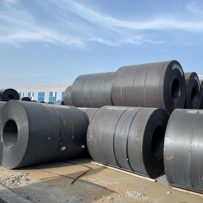 공장 가격 Astm A36 A283 A387 Q235 Q345 S235jr 열 열로 롤링 된 탄소 강철 코일 당 톤