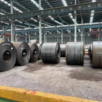 공장 가격 Astm A36 A283 A387 Q235 Q345 S235jr 열 열로 롤링 된 탄소 강철 코일 당 톤