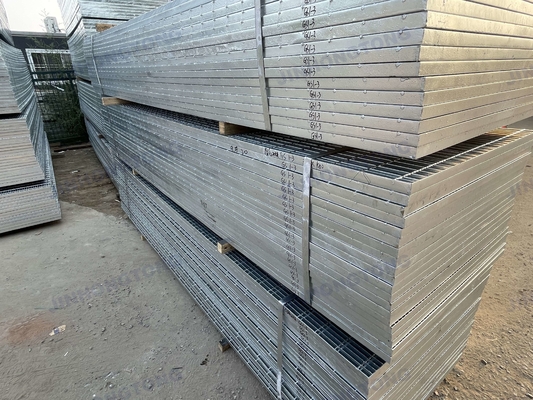 중국 공장형 L 막대 강철 Grating Hot-Dip Galvanized Steel 25x5x3 30x5x3 32x5x3 Galvanized welded Steel Grating