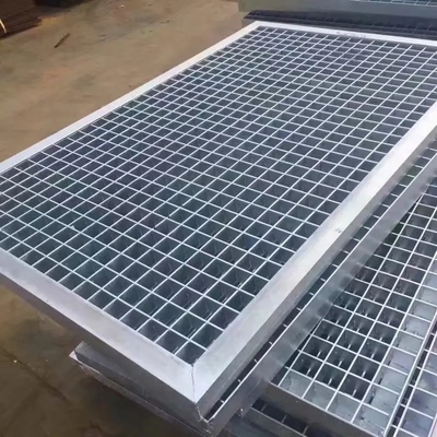 공장 사용자 정의 스테인리스 스틸 바닥 Grating 1000*1000mm,2000*1000mm 다이아몬드 모양의 철 Grating