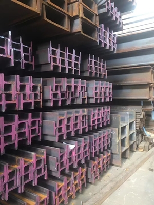Astm S355jr A36 Q235 등급 핫 롤링 구조 고체 젤리화 H 빔 채널 탄소 강철 절단 굽기 서비스 제공
