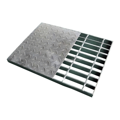 제조업 금속 건축물 바닥 평면 진열제철 Grating Hot Dip Galvanized Heavy Duty Steel Grating