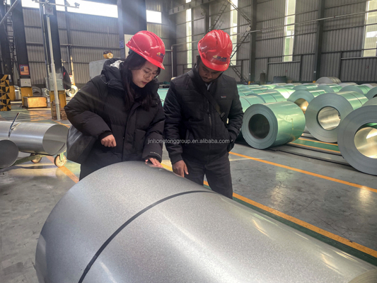알루진크 0.41mm Az40 Galvalume 스틸 코일 55% Al - Zn 합금 스틸 플레이트 젤리화 스틸 코일 Az150