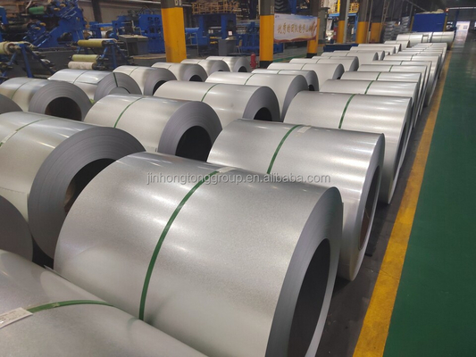 알루진크 0.41mm Az40 Galvalume 스틸 코일 55% Al - Zn 합금 스틸 플레이트 젤리화 스틸 코일 Az150