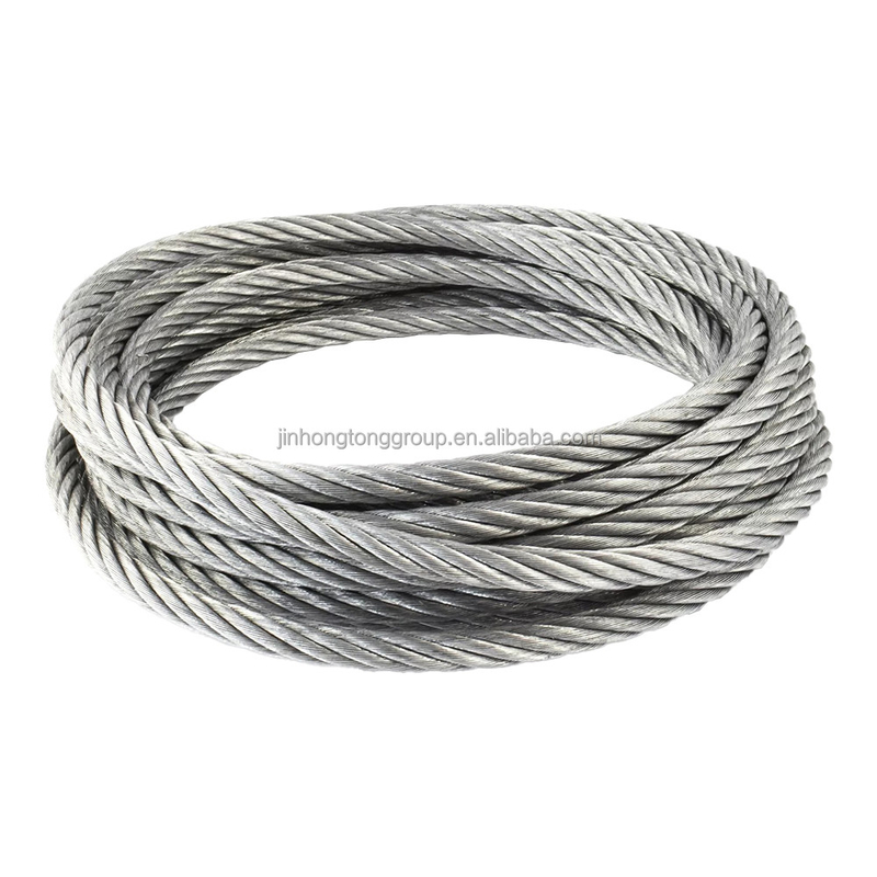비 합금 1x7 지름 ASTM A 475 고 팽창성 7 와이어 0.33mm 강철 스트랜드 강연 철 철 로프