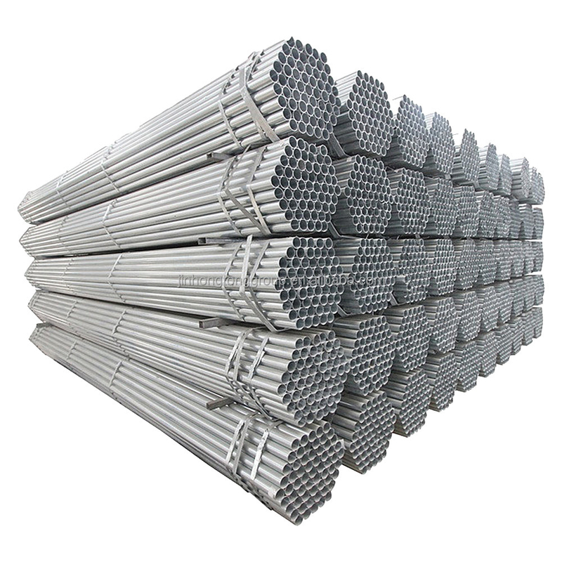 ASTM A53 Gr.B DN350 핫 디프 1/2 3/4 1 2 1.5 6 인치 GI 진크 둥근 튜브 구조적 지원에 대한 전진 철강 파이프