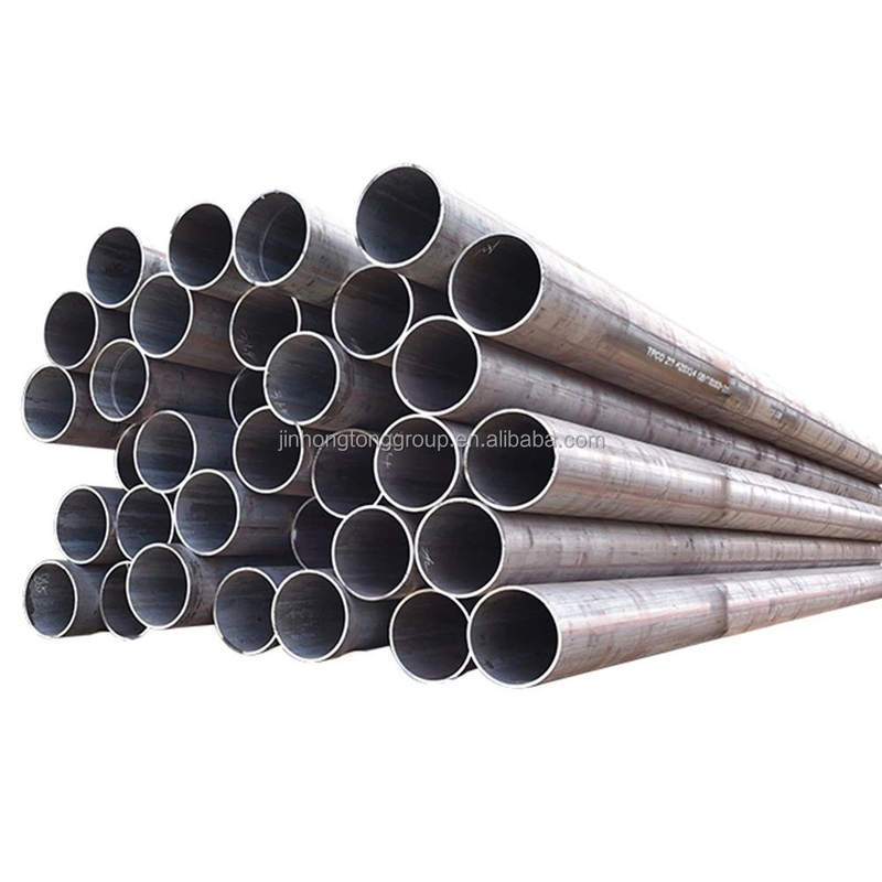 ISO9001 인증 펀칭 처리 서비스 건설용 탄소 강철 파이프 Q195-Q235 st 37/520.80 mm-22.2 mm 두께