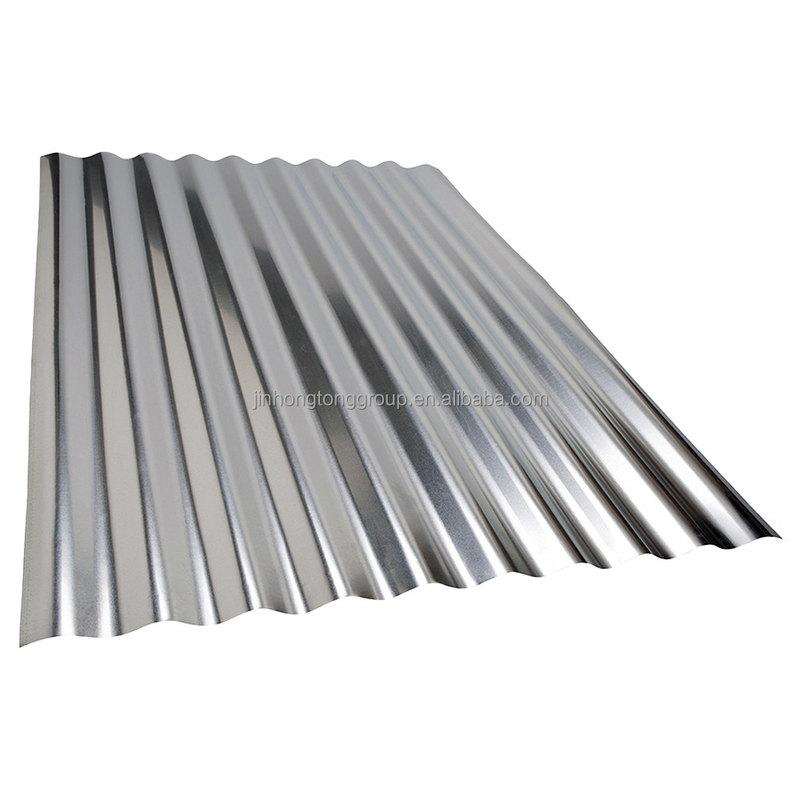 SGCC SPCC SECC DX51D 등급 4x8 밸런াইজ  corrugated 엽 금속 진크 지붕 엽 제로 스판글 유형