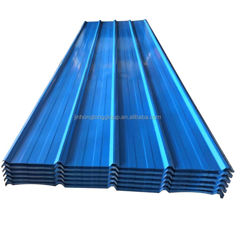 20-275g/m2 ZINC 코팅 정규 스팡글 가로화 된 금속 지붕 엽지 지붕 타일 색상 호러비드 지붕 엽지