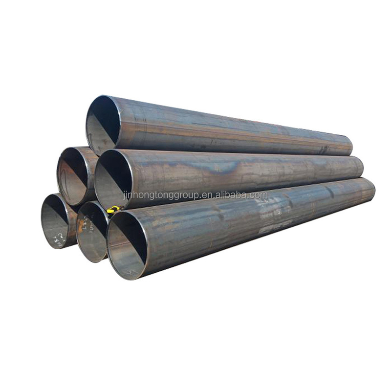 ERW 건설용 용접된 탄소강 파이프 파이프 끝 스레드 기술 ERW Q195-Q235 St 37/5 520.80mm-22.2mm 두께