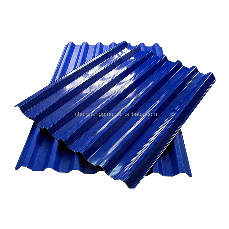 색상 코팅 corrugated galvanized 강철 지붕 철판 지붕 타일 용접 처리 서비스 제조