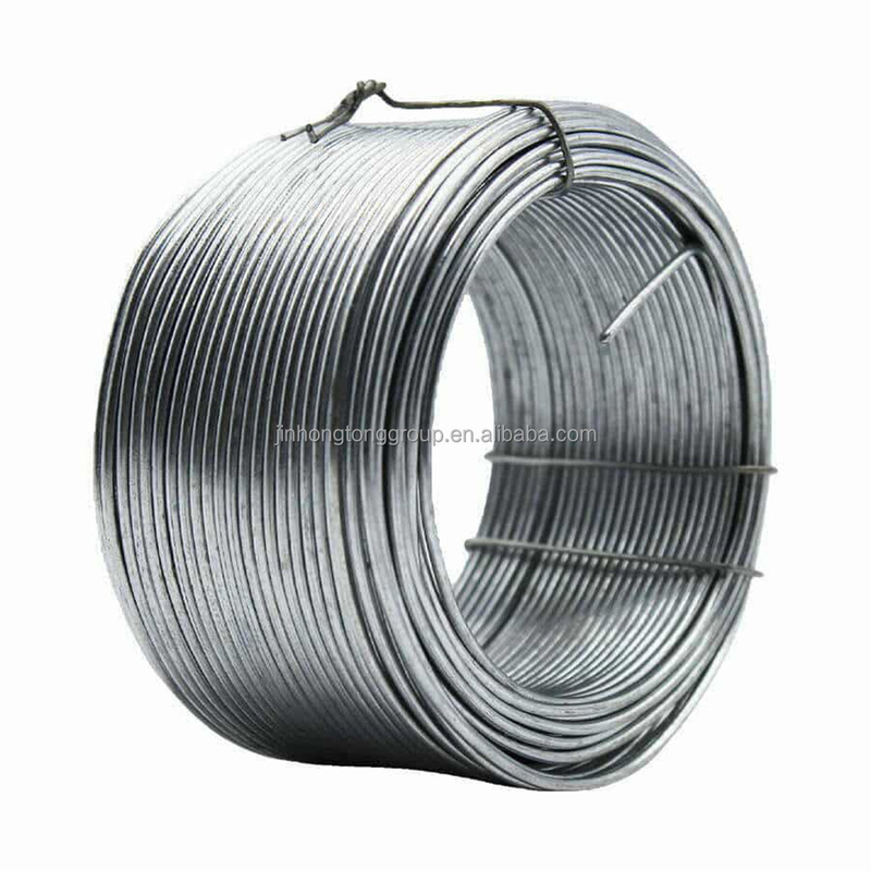 350-550N/mm2 팽창 강도 0.7mm 0.8mm 1.2mm 1.6mm 1.8mm 2mm 지름 핫 디프 가설 온화 강철 MS GI 와이어