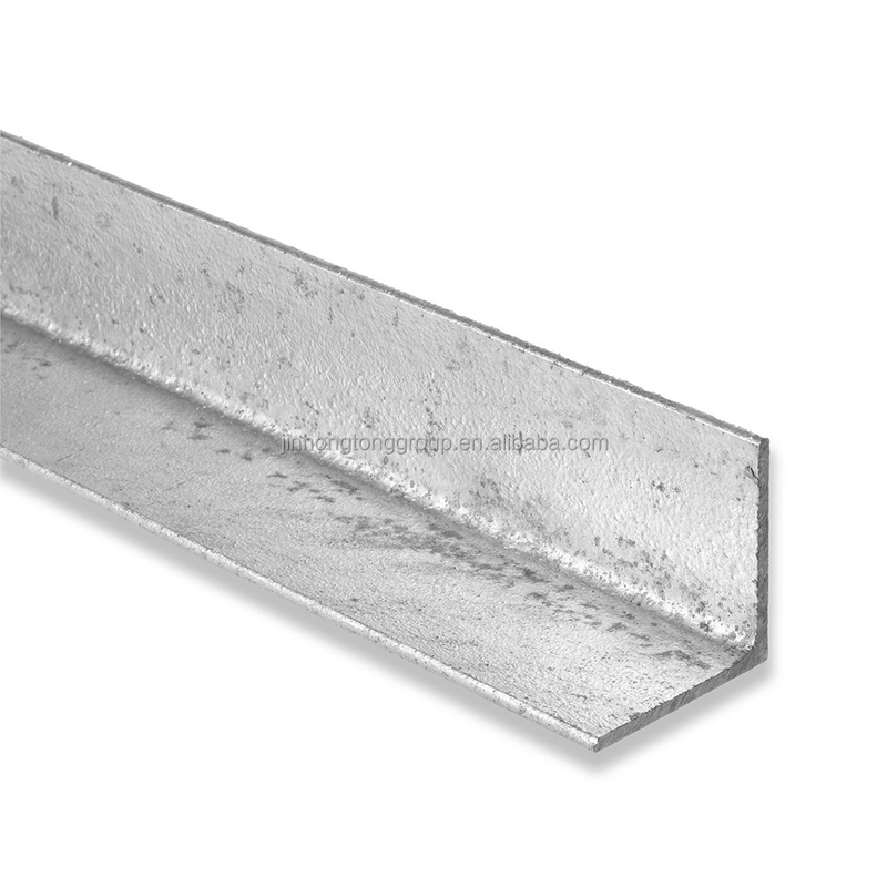 Q195 등급 핫 롤링 ASTM A36 SS400 S235JR S345JR ±1% 허용량과 같은 앵글 바 / 앵글 스틸 / 철 앵글 바