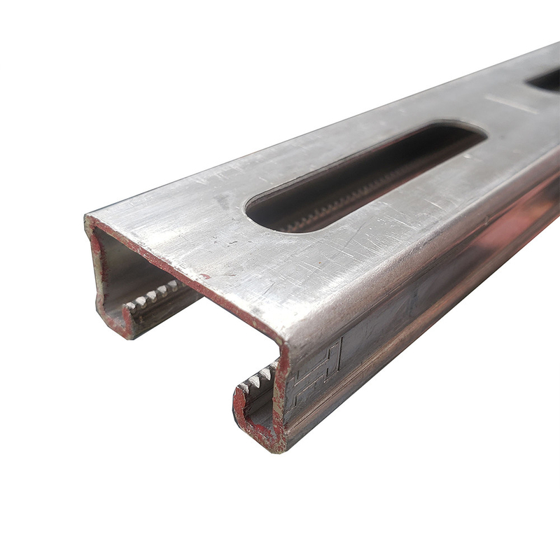 직접 공급 맞춤형 크기 SS 채널 바 냉 laminated 2 * 2 mm 구멍 두꺼운 스테인레스 스틸 채널 가구
