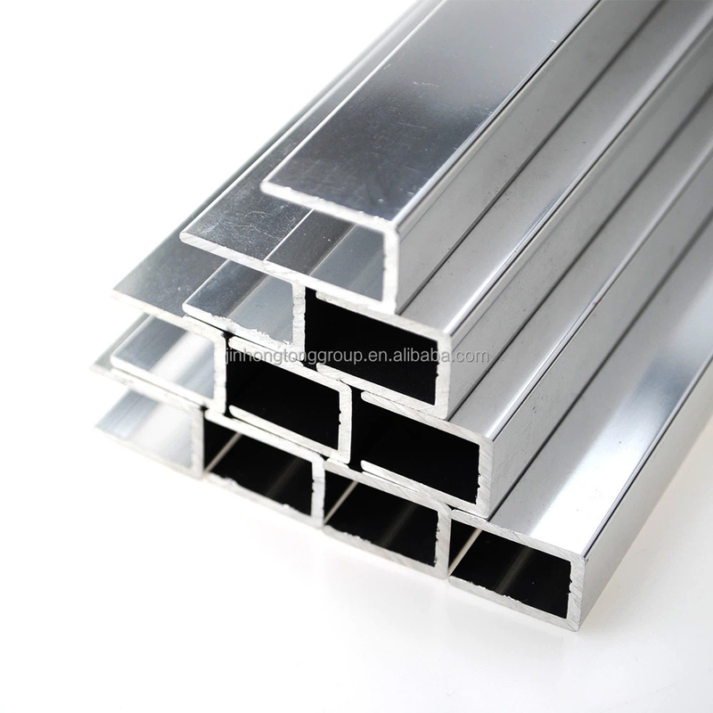 최고 품질 금색 알루미늄 추출 프로파일 알루미늄 80x120mm 알루미늄 프로파일 콘크리트