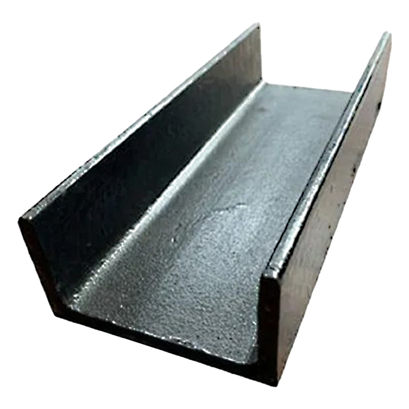 고품질의 Q235 Q345 SS400 재료 0.8mm-3.0mm 두께의 U 채널 탄소 강철