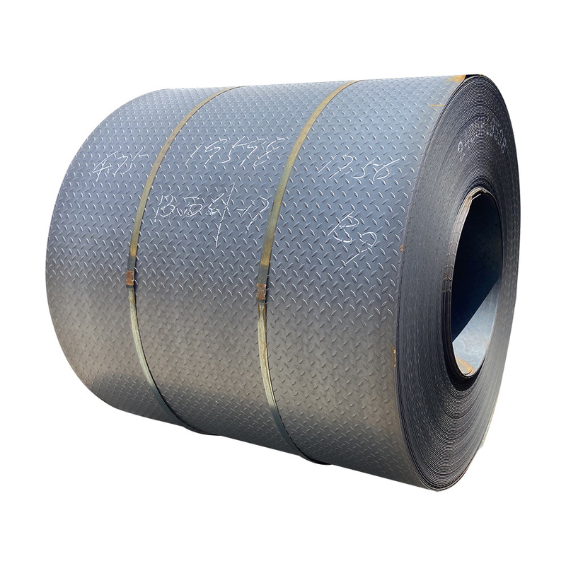 핫 롤링 가격 ASTM A36 핫 롤링 S235jr A283 A387 Ms 가벼운 3mm 7mm 9mm 쿼크 패턴 스틸 플레이트 코일 시트