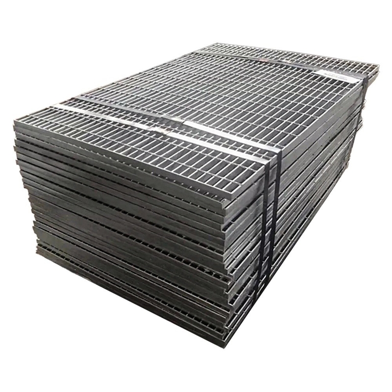 진열 된 금속 강철 Grating, 알루미늄 Grating 탄소 강철 Grating 도보 플랫폼 계단 발자국 트렌치 배수 덮개