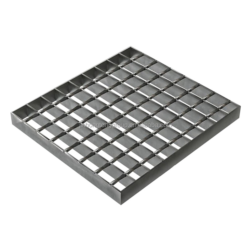 최고 품질의 진열 철강 바닥 배수 격자 덮개 G405/30/100 G505/30/100 진열 금속 철강 격자